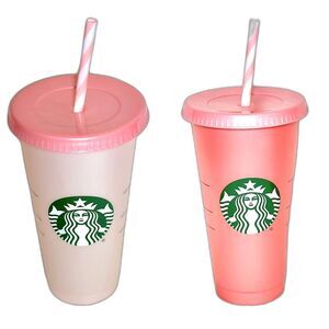 Starbucks 2024 Holiday Pearl Mystery Color Changing Cups Limited Edition 24 oz